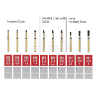 Alpen Diamond Burs #805, 806, 807