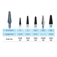 Denture Bur (Standard Cross Cut) #079CE