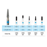 Denture Bur (Standard Cross Cut) #129CE, 137CE, 138CE, 139CE
