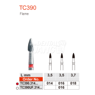 Precisa Bur #TC390 (Flame)