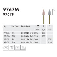 Composite Polisher RA #9767M, 9767F