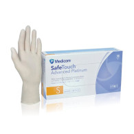 SafeTouch Advanced Platinum Nitrile Gloves #White