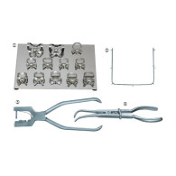 KSK Rubber Dam Clamp Set #Technic Set